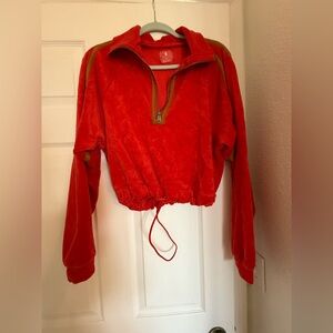 Free people Movement Cropped sweater